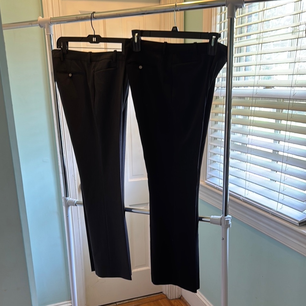 Calvin KleinBlack and Gray Dress Pants